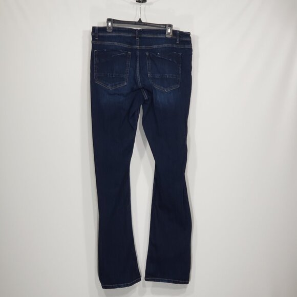 BKE Payton Dark Wash Bootcut Universal Fit Mid-Rise Men's Jeans 34X37.5 - Picture 3 of 4